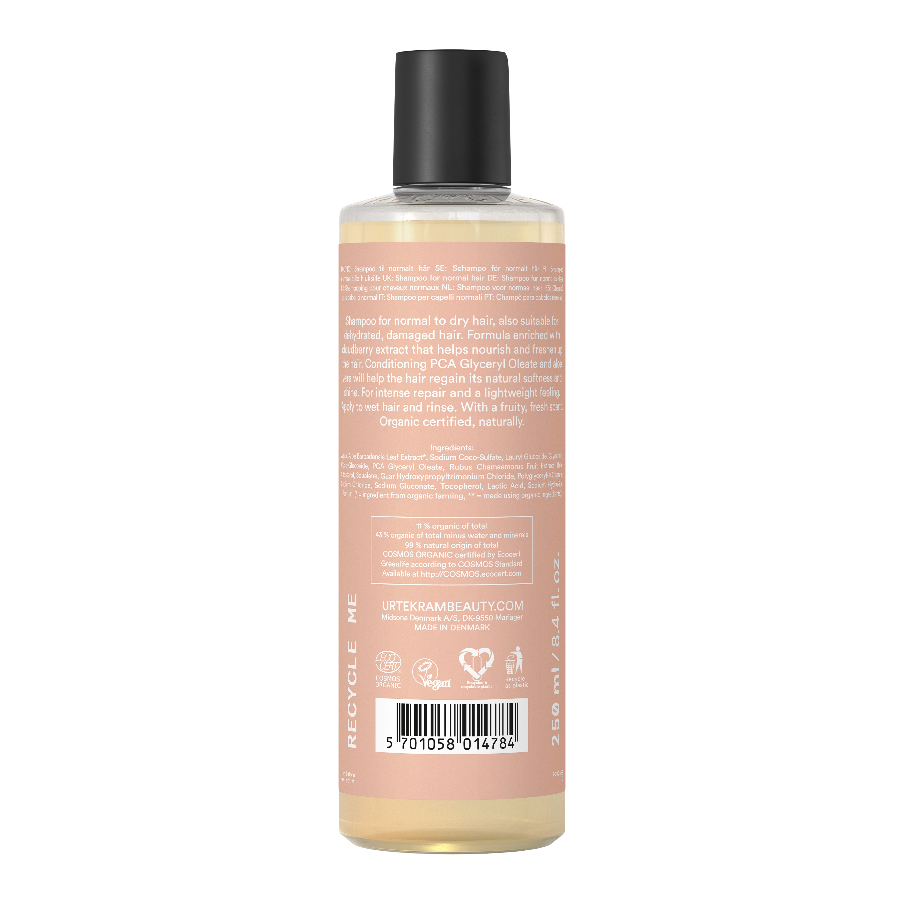 Urtekram Beauty Nordic Berry Rich Repair Shampoo