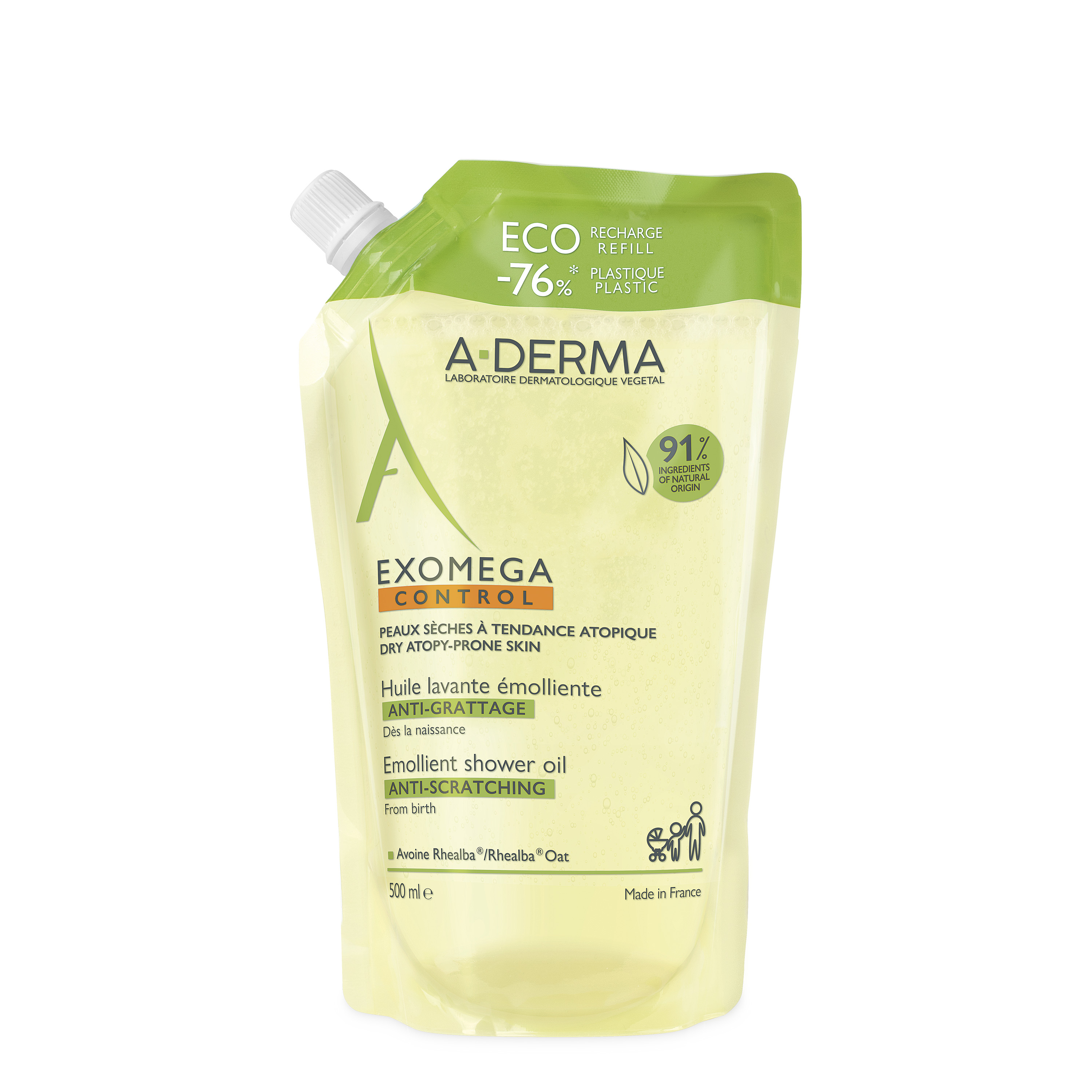 A-Derma Exomega Control Shower Oil Refill