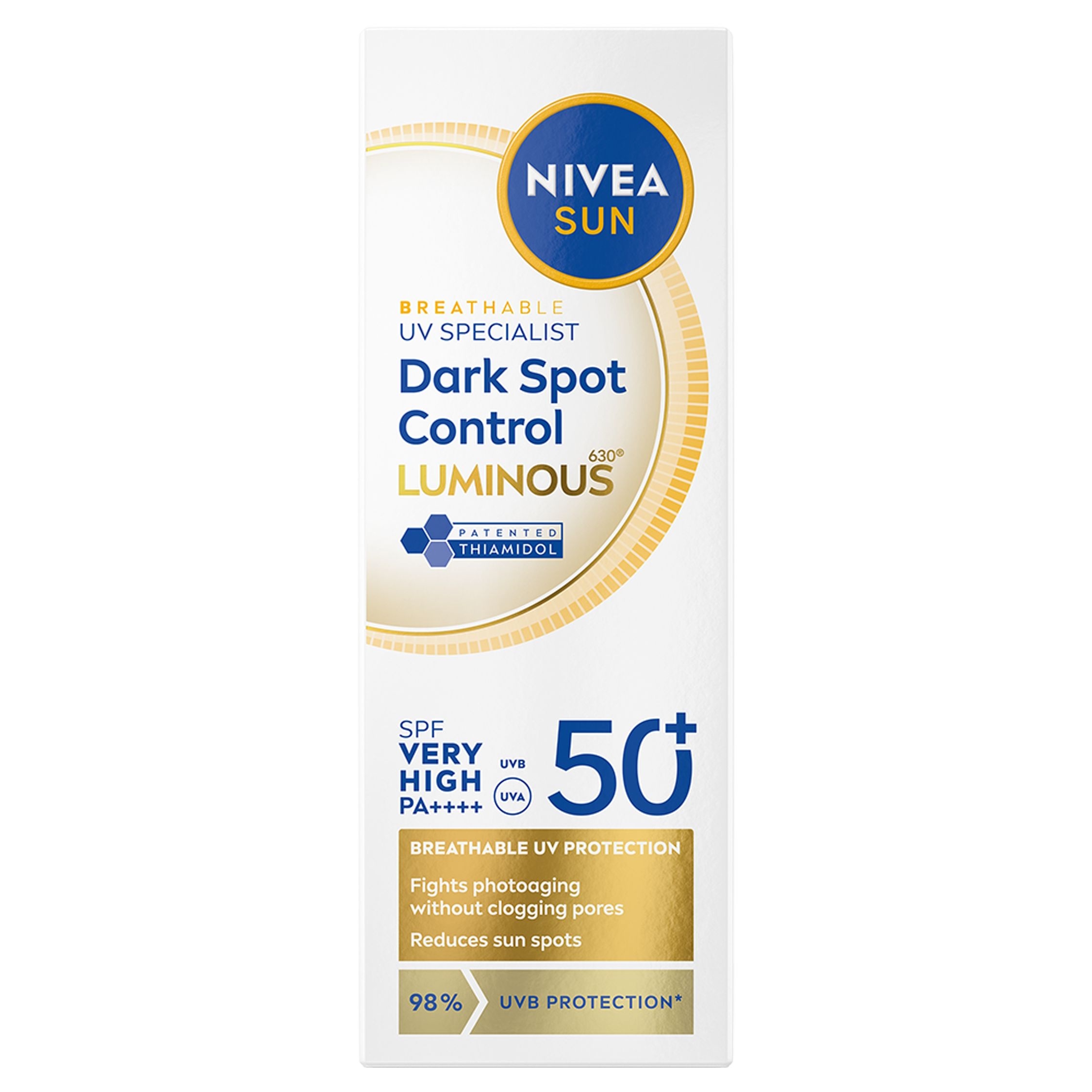 NIVEA Luminous630 Spot Control NIVEA Sun UV SPF 50+