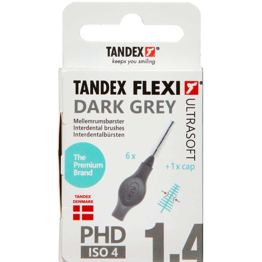 Tandex Flexi Mellemrumsbørste Dark Grey