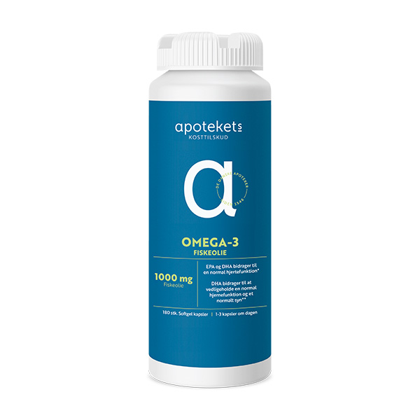 Apotekets Omega-3 Fiskeolie