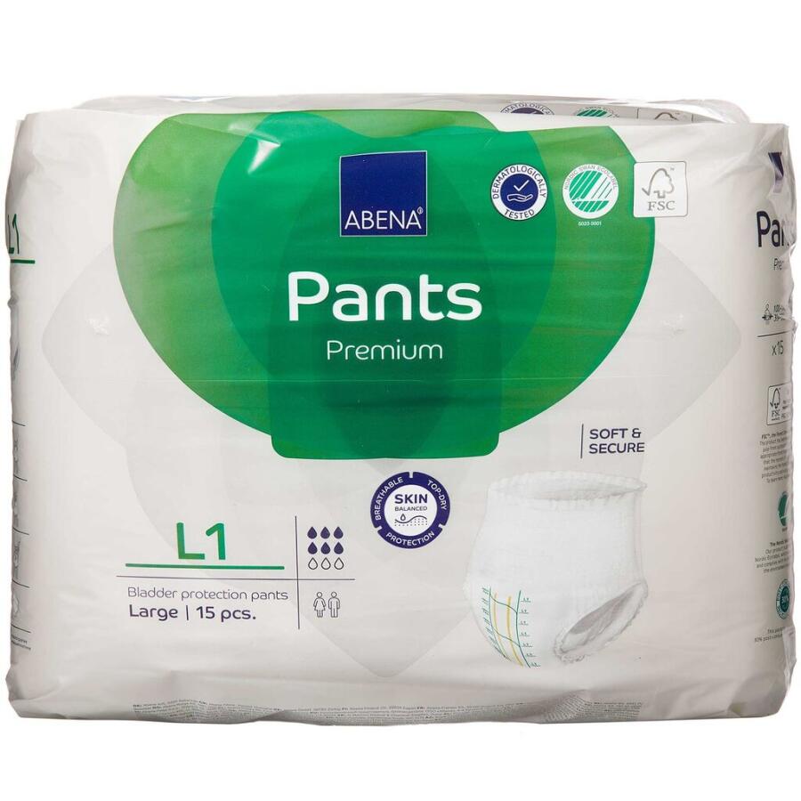 Abena Pants L1 Premium Grøn