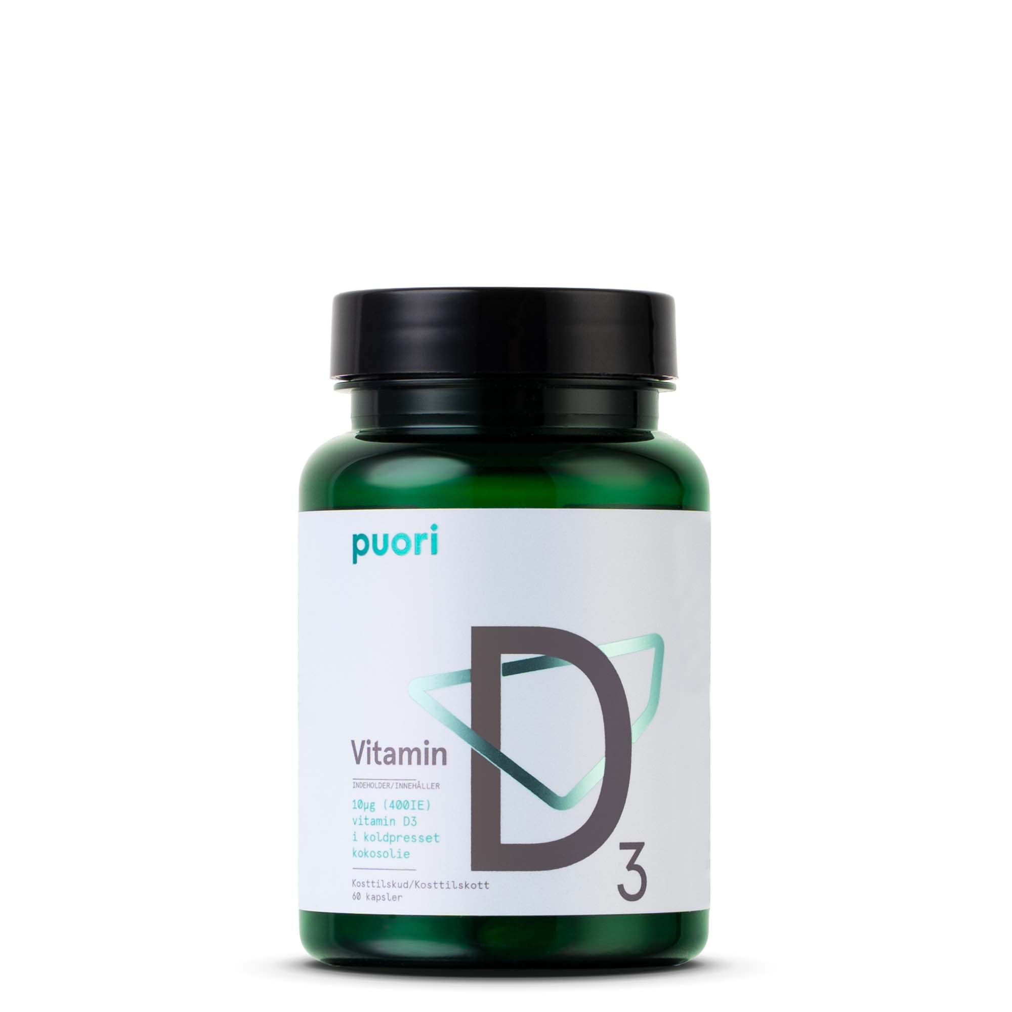 Puori Vitamin D3 10 µg