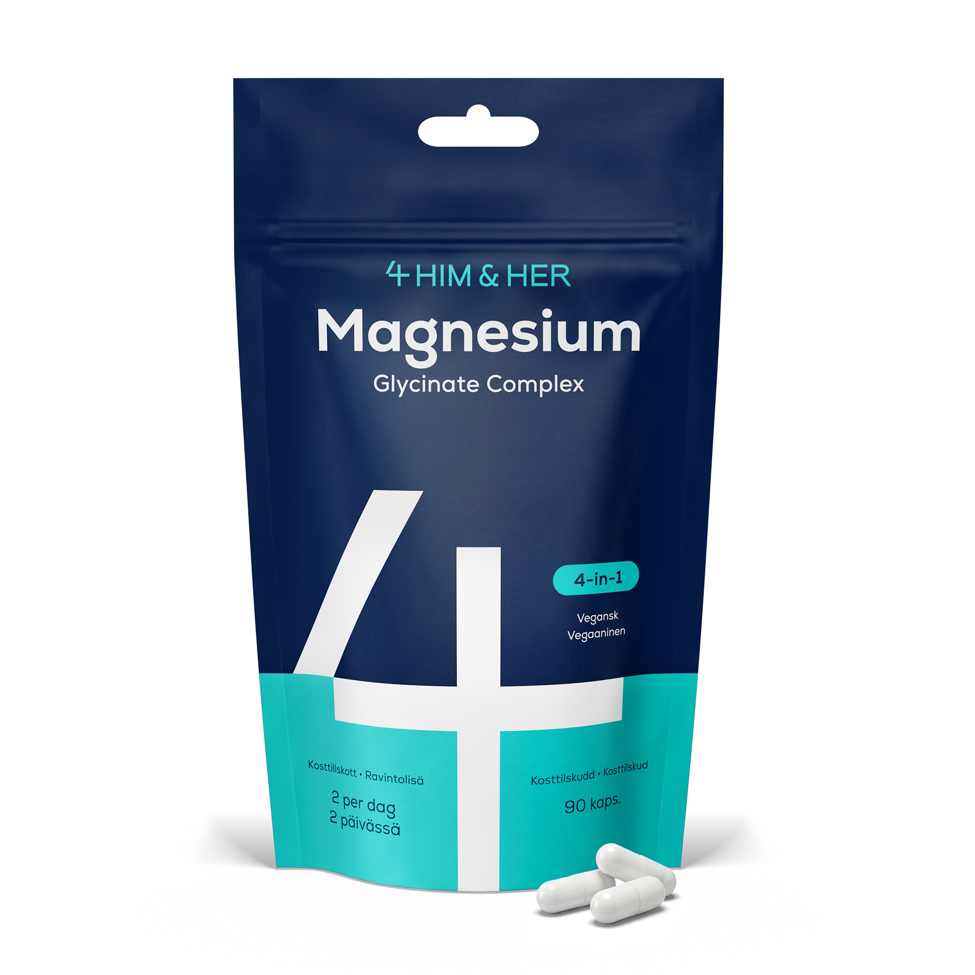 4 HIM & HER Magnesium Glycinate Complex