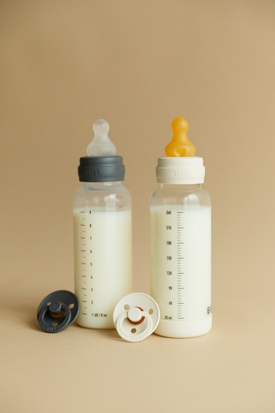 BIBS Baby Bottle Nipple 2-pak Silikone Fast Flow