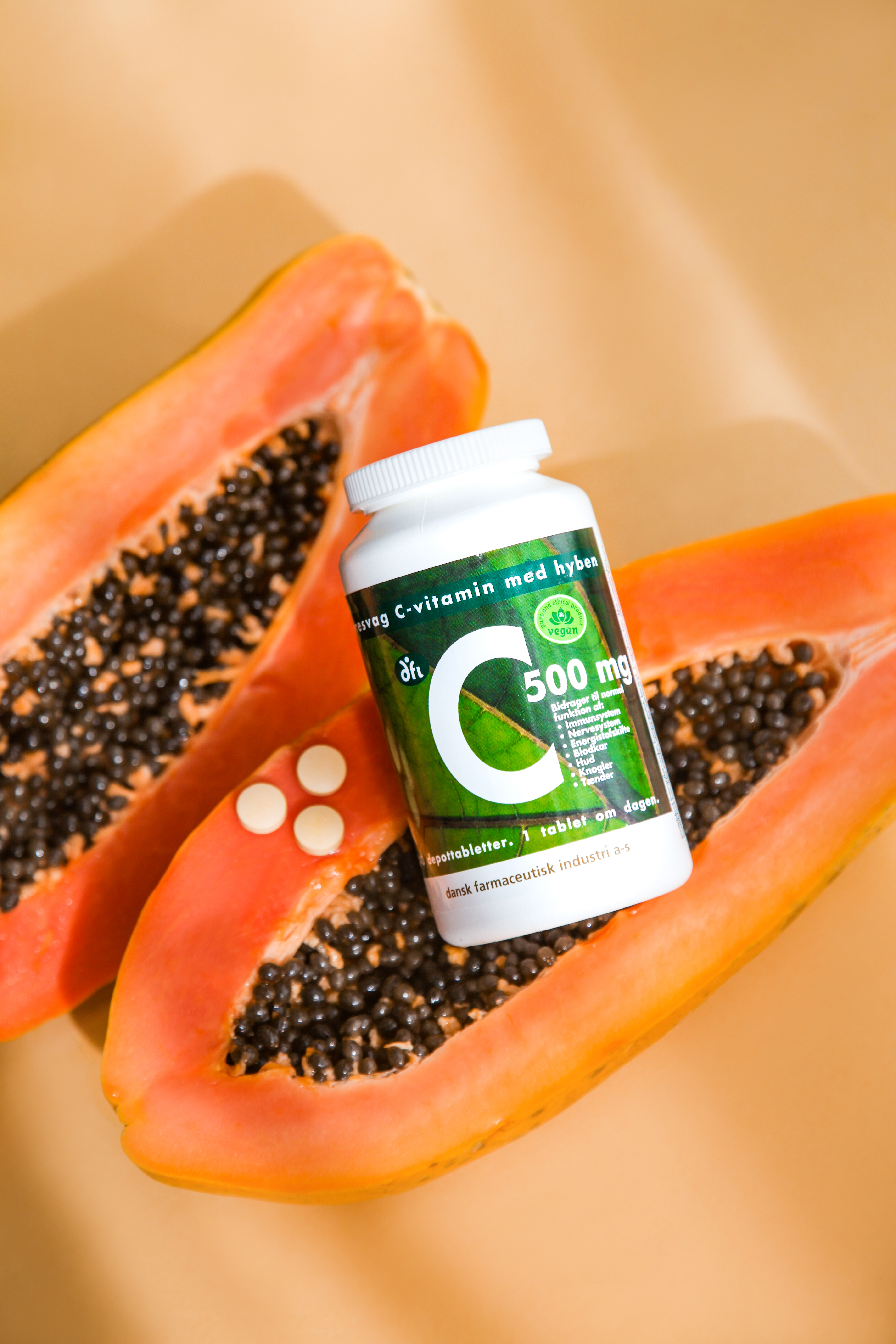 C-vitamin 500 mg m. Hyben