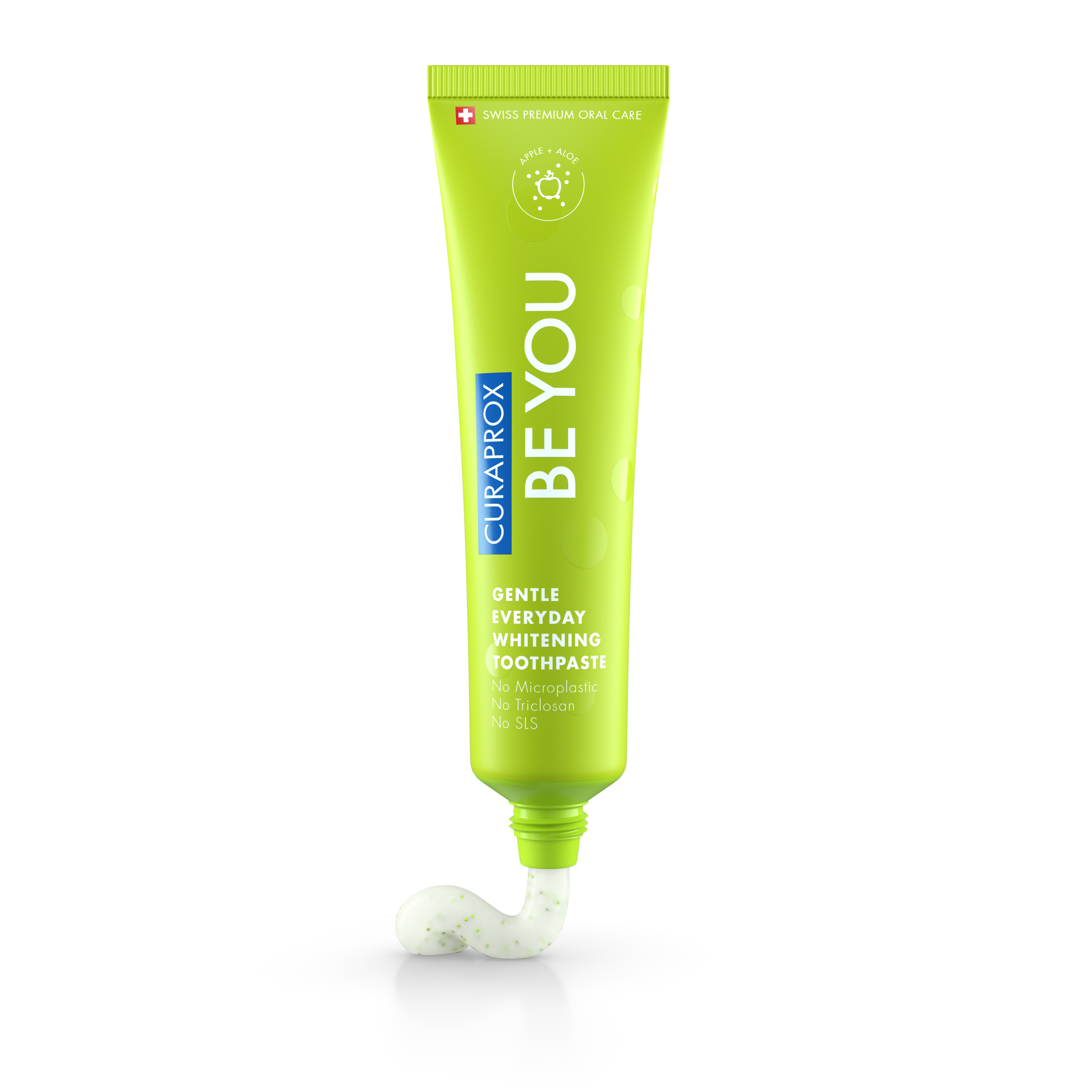 Curaprox Be You Whitening Tandpasta Æble & Aloe Vera