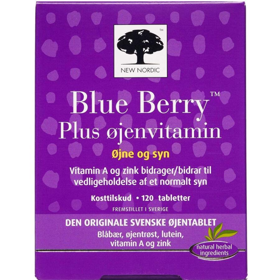 New Nordic Blue Berry Plus Øjenvitamin Tabletter