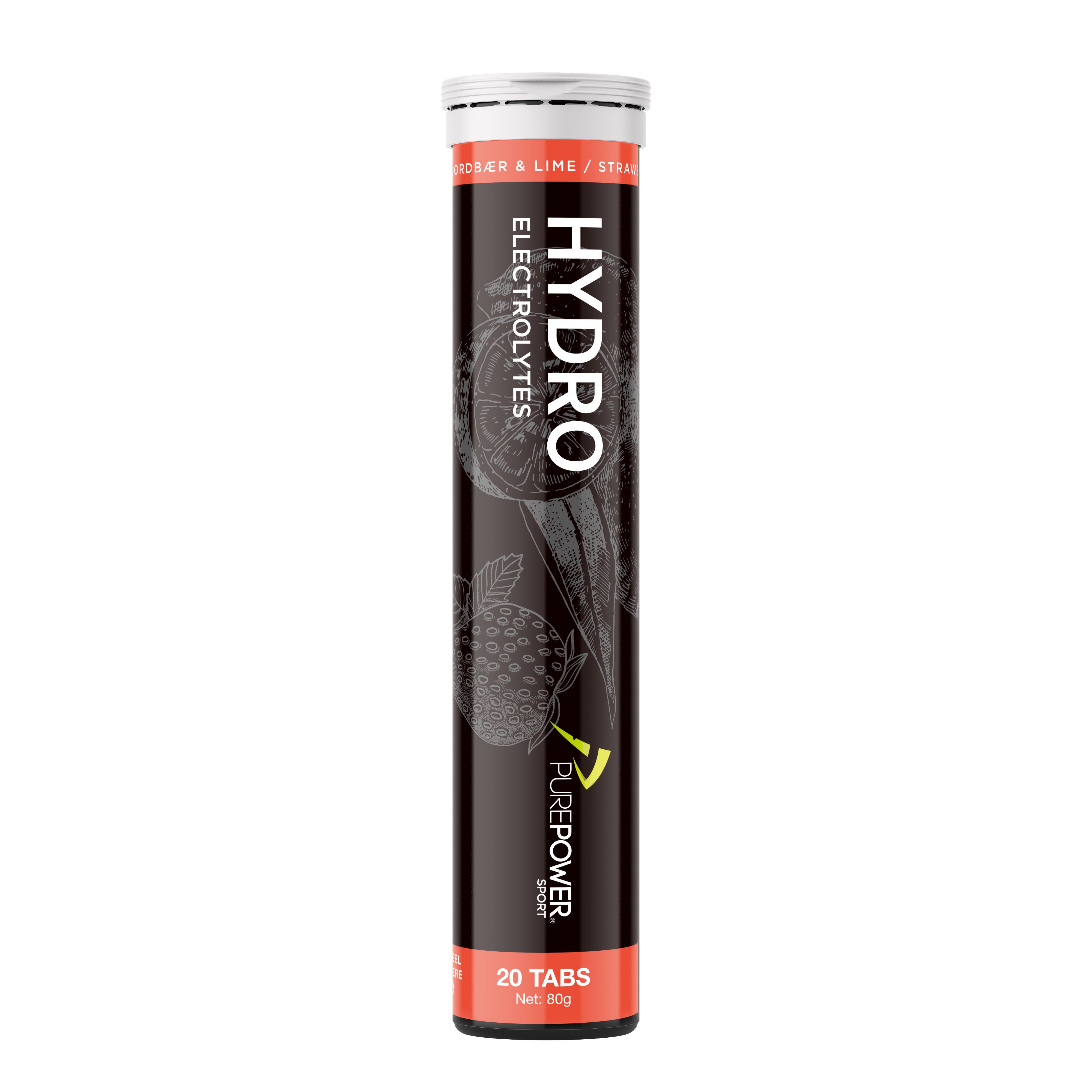 PurePower Pure Power Hydro Jordbær/Lime