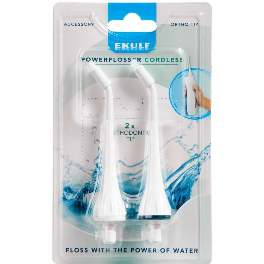 Ekulf PowerFlosser tandbørste Orthodontic