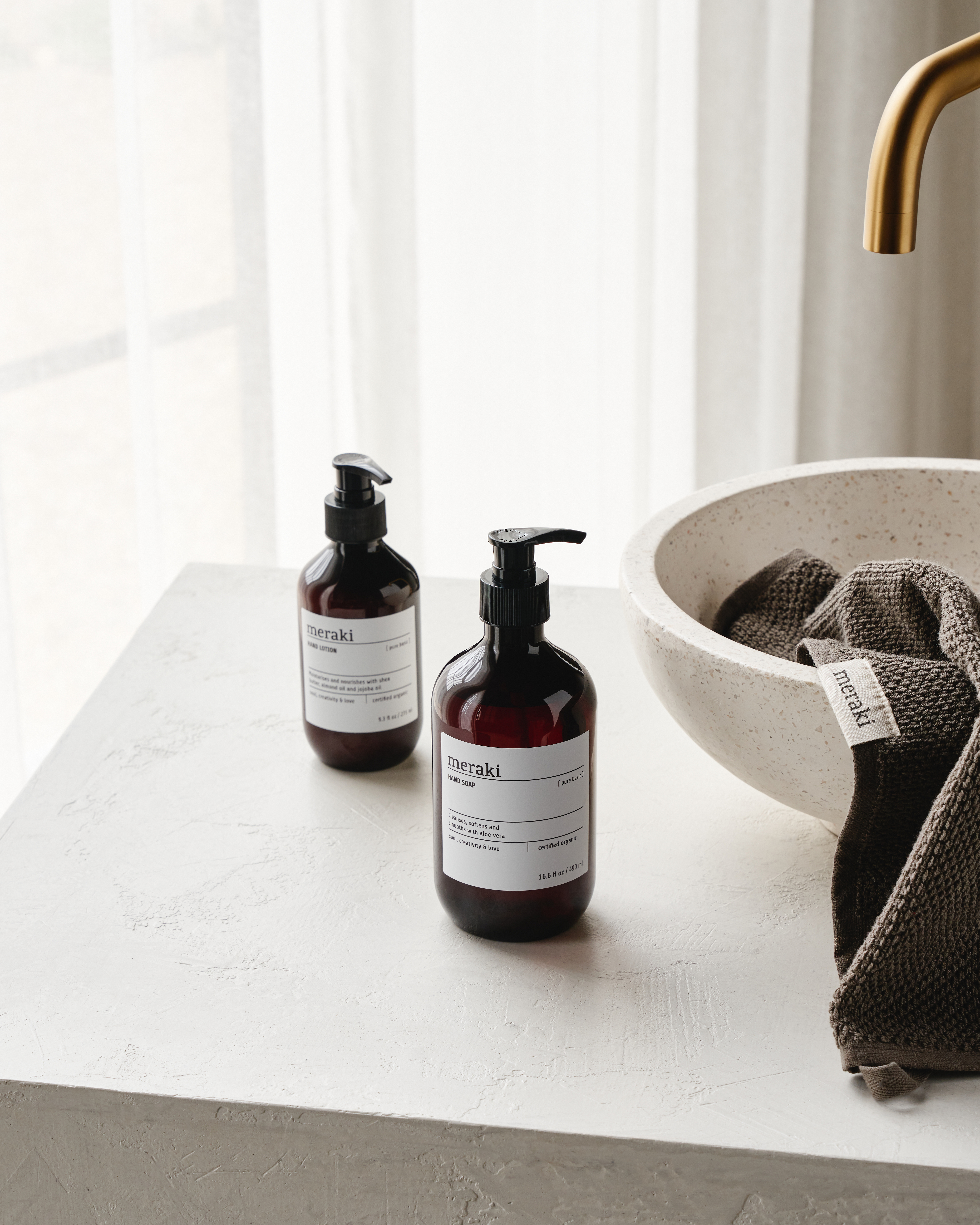 Meraki Hand Soap, Pure Basic