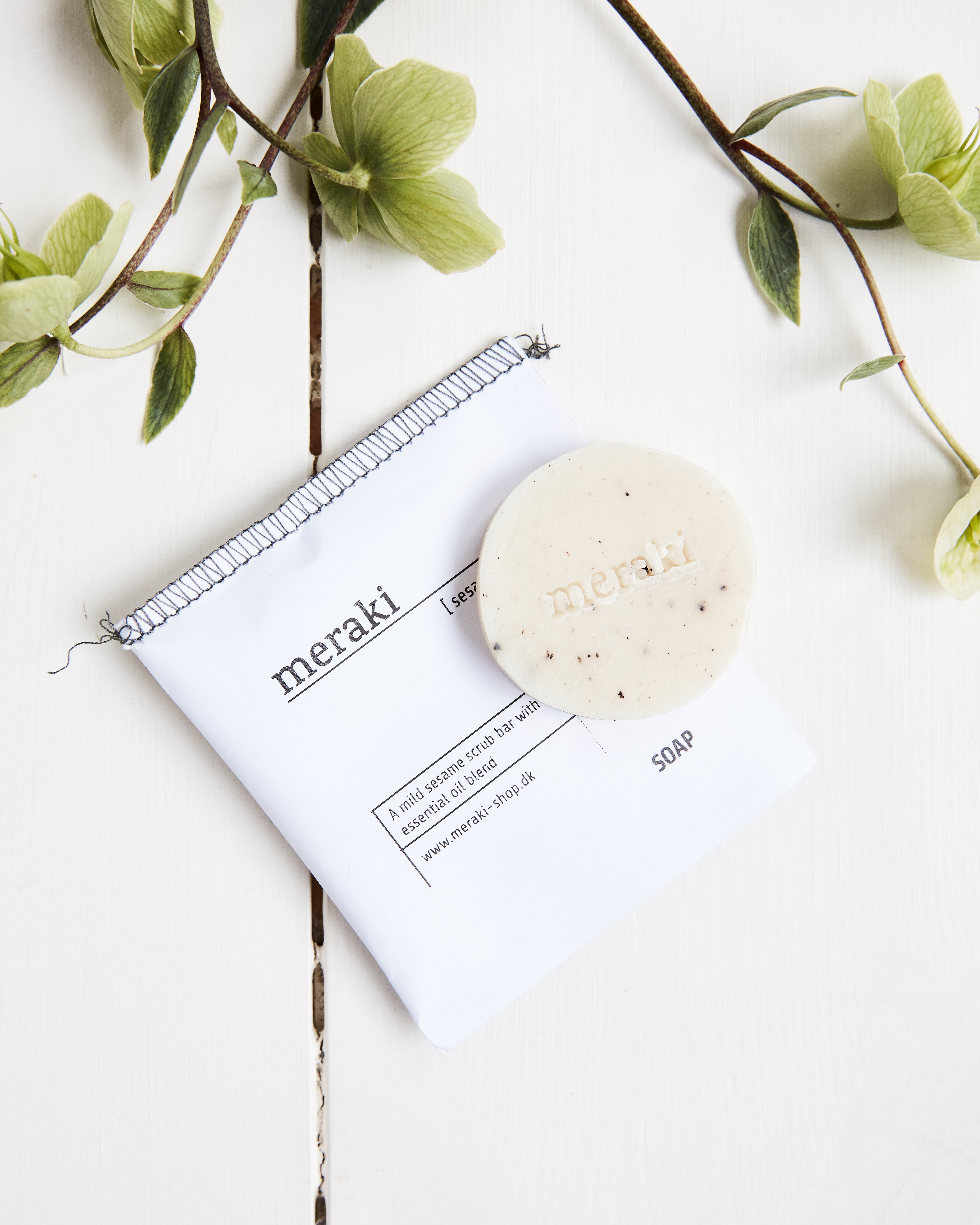 Meraki Hand Soap, Sesame Scrub