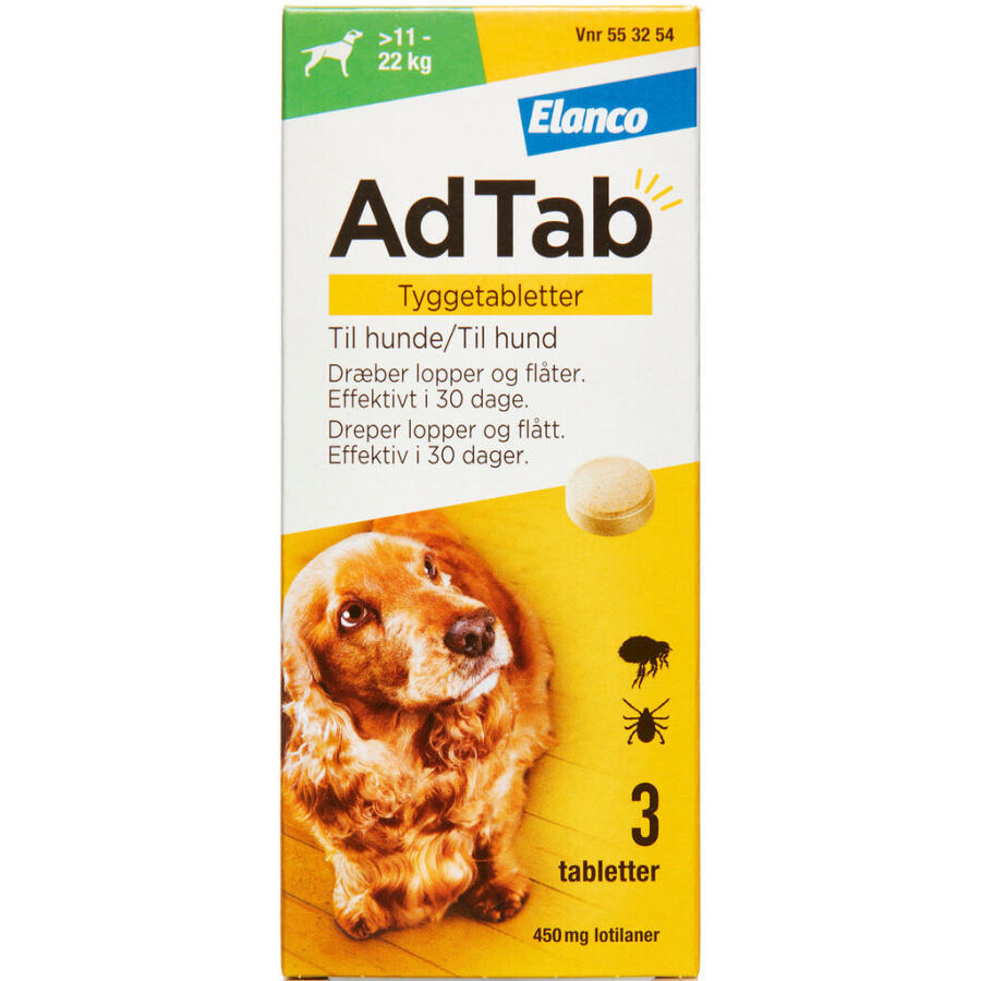 AdTab til hunde >11-22 kg