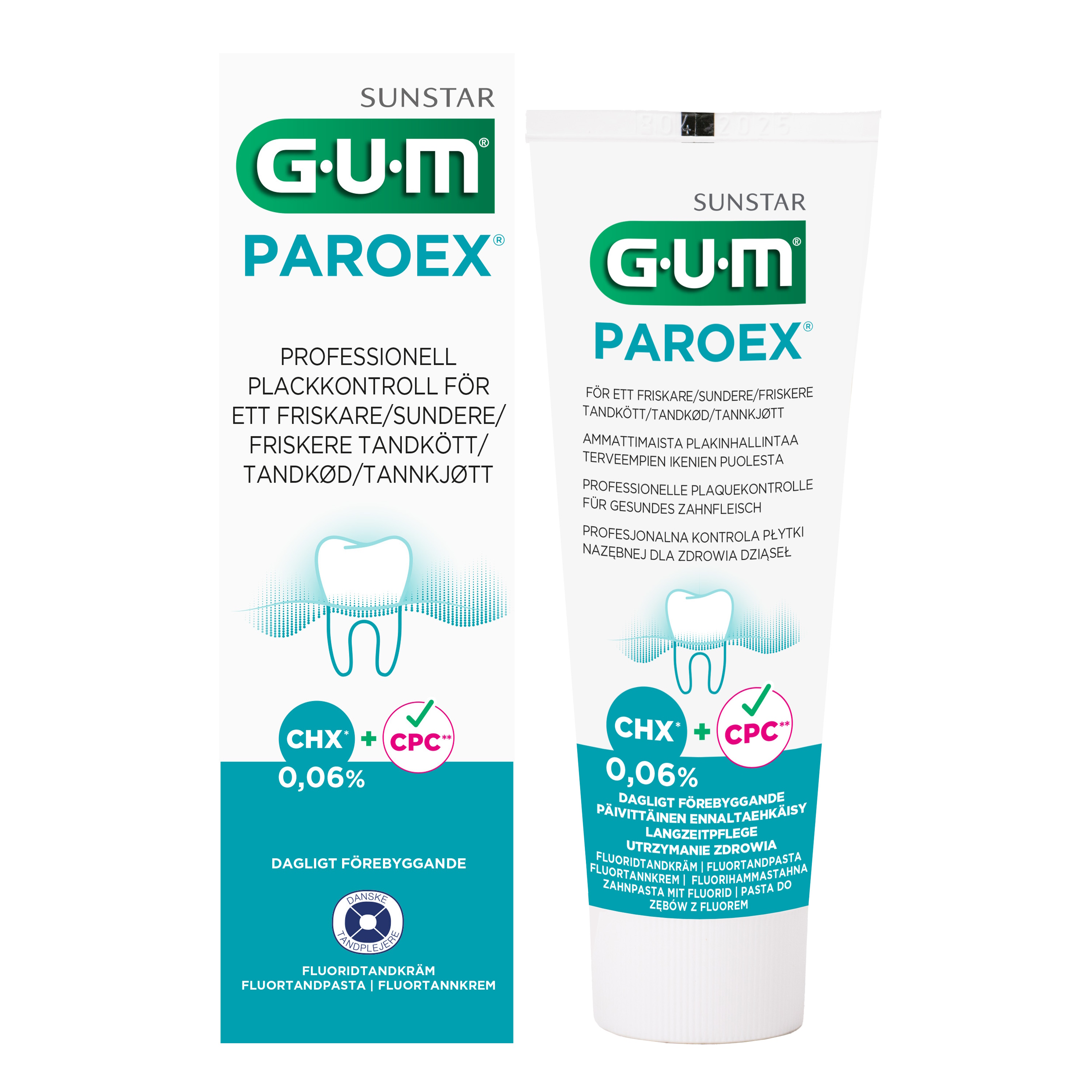 GUM Paroex Klorhexidin Tandpasta