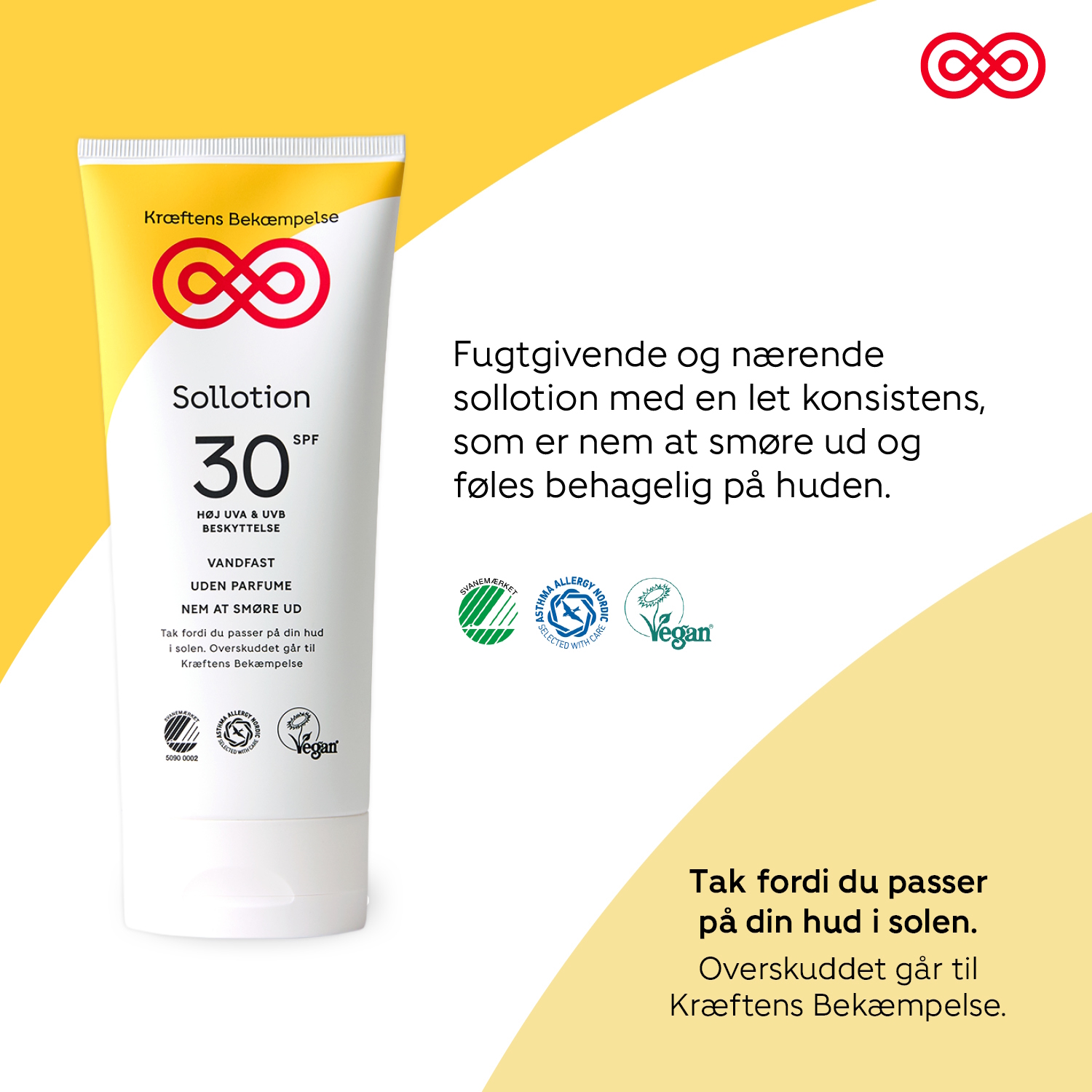 Kræftens Bekæmpelse Sollotion SPF 30