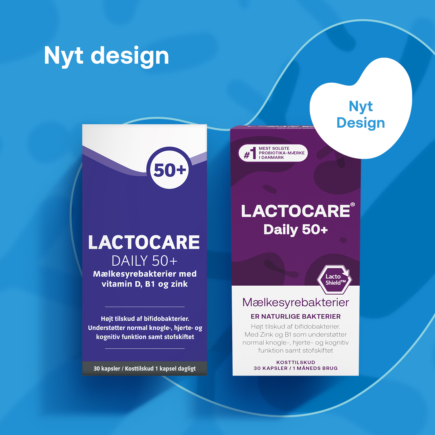Lactocare Daily 50+ Kapsler