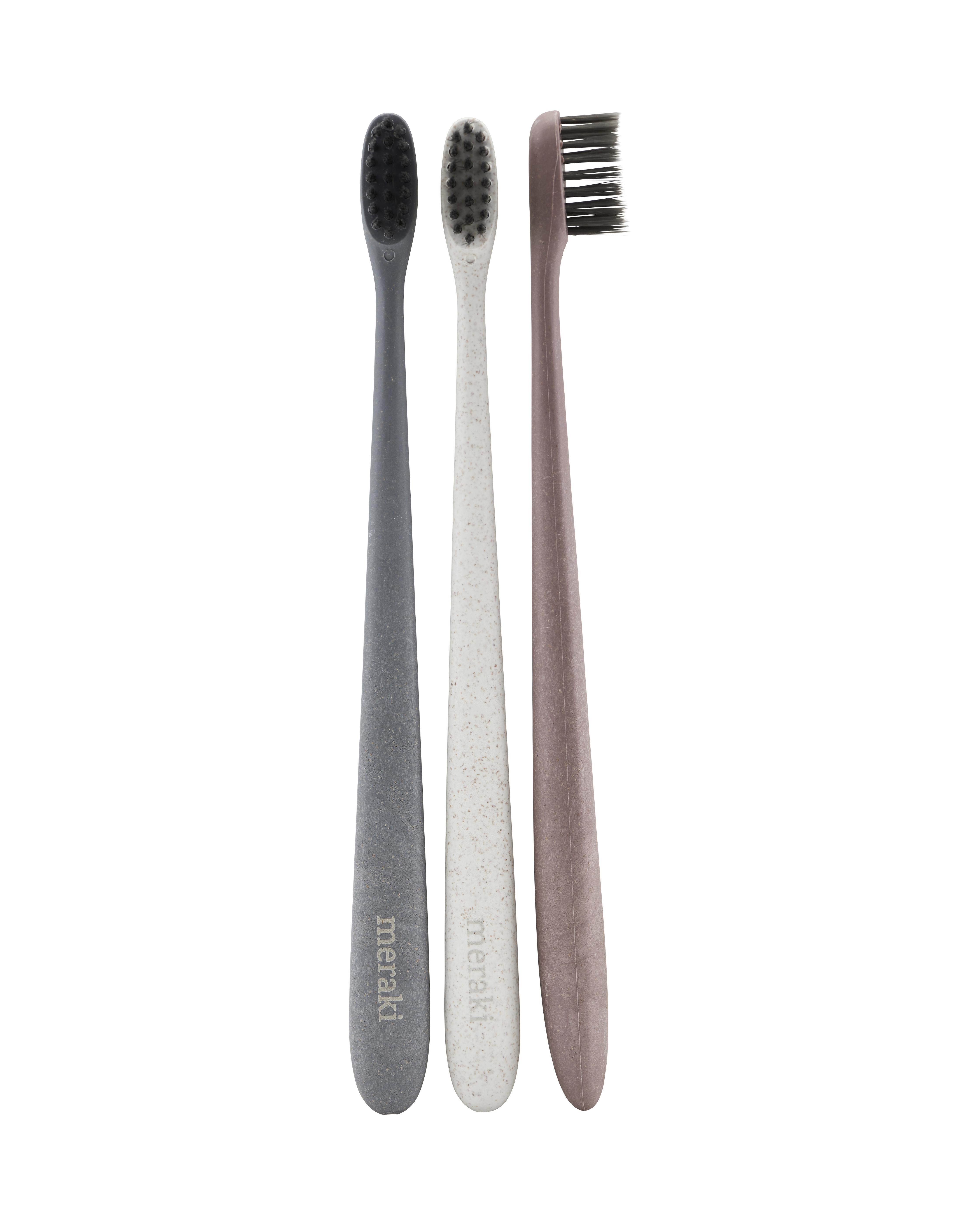 Meraki Toothbrushes 3-pack Soft/Medium