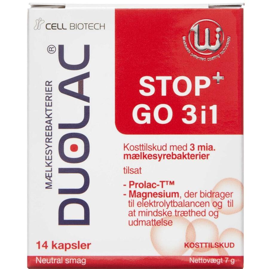 Duolac stop+go 3i1 kapsler