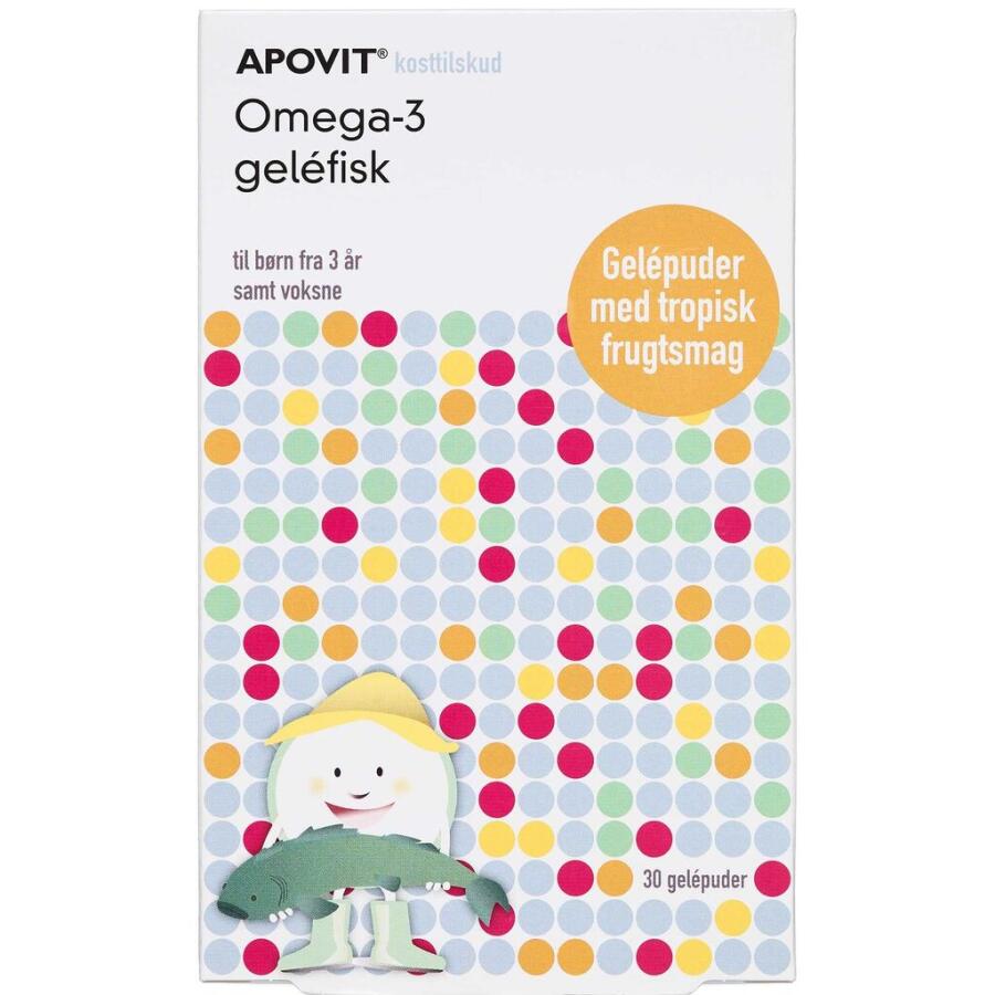 APOVIT Omega-3 Geléfisk