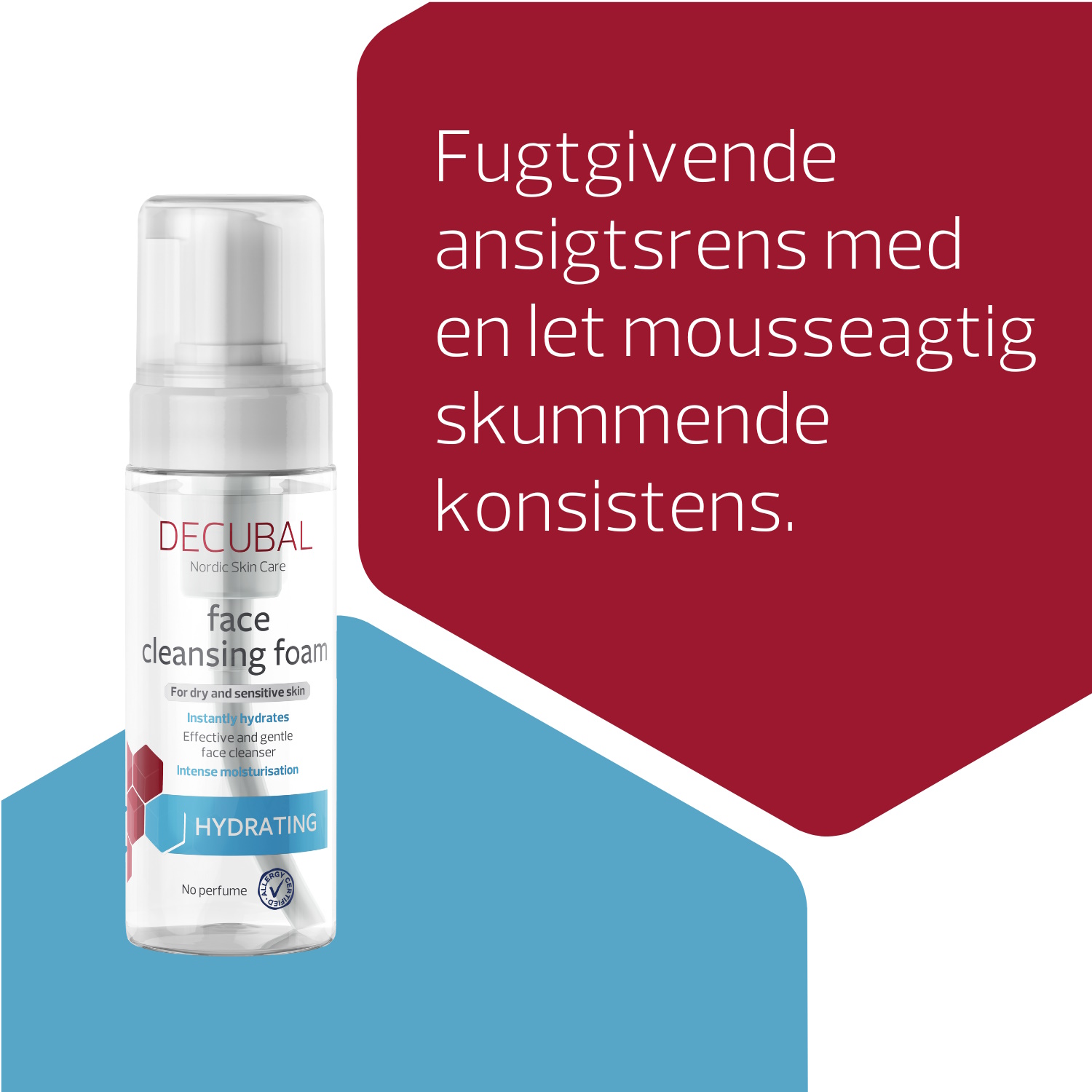 Decubal Hydrating Face Cleansing Foam