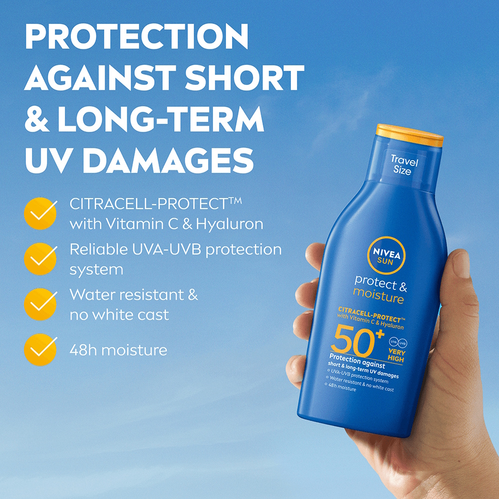 NIVEA Protect & Moisture Travel Size SPF 50+