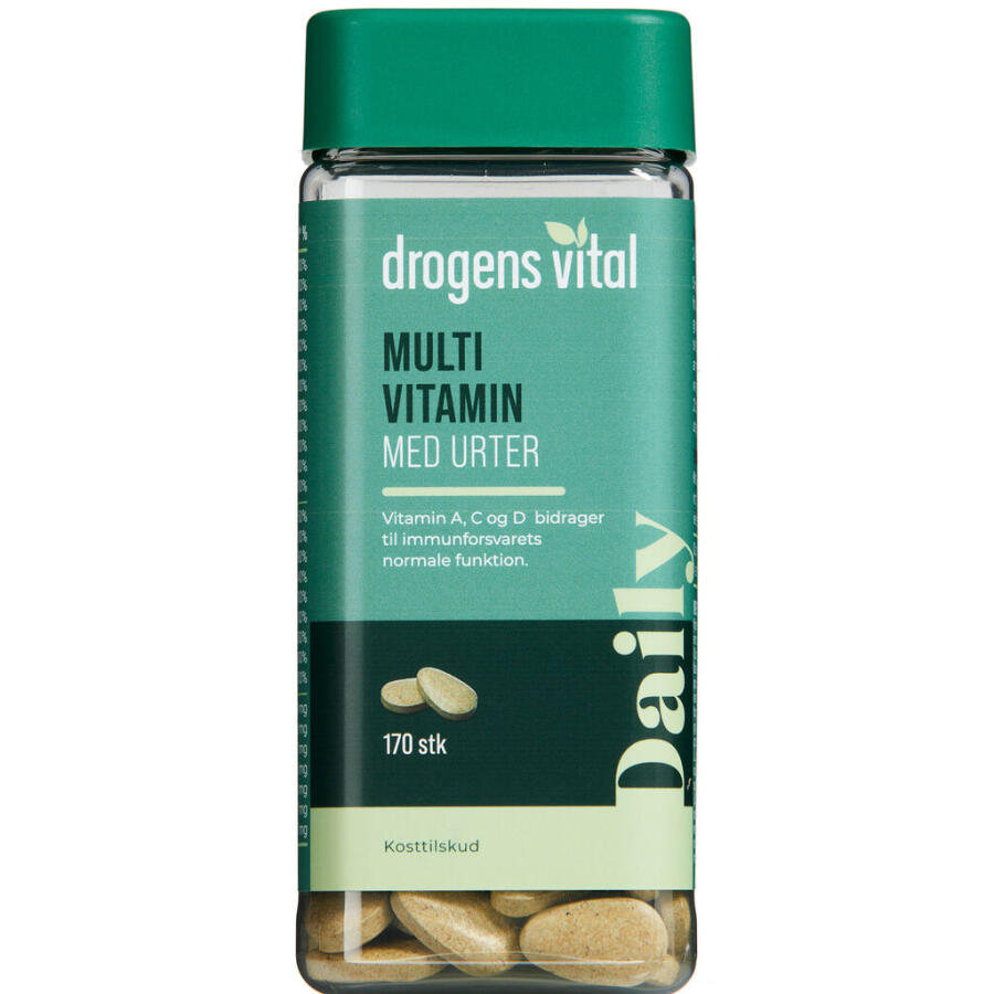 Drogens Vital Multivitamin Med Urter