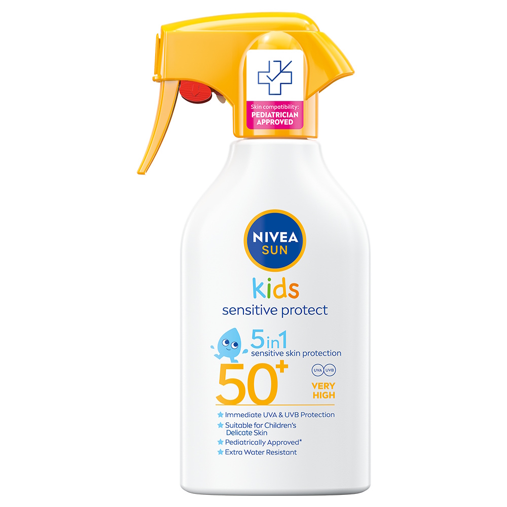 NIVEA Kids Sensitive Protect & Play Sun Trigger Spray SPF 50+