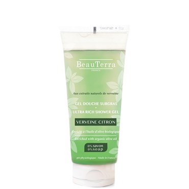 BeauTerra Ultra Rich Shower Gel - Lemon Verbana