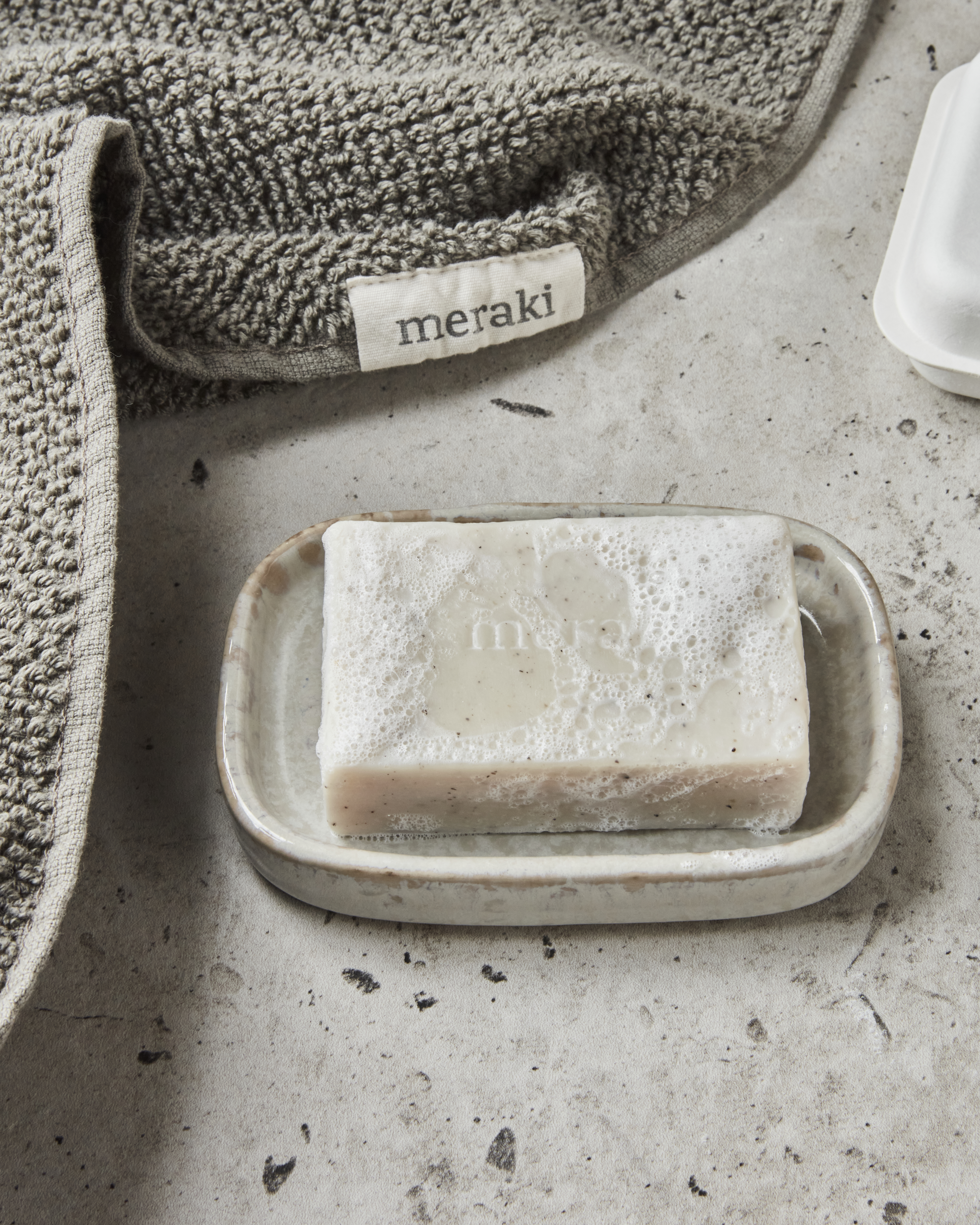 Meraki Soap Bar, Sesame Scrub
