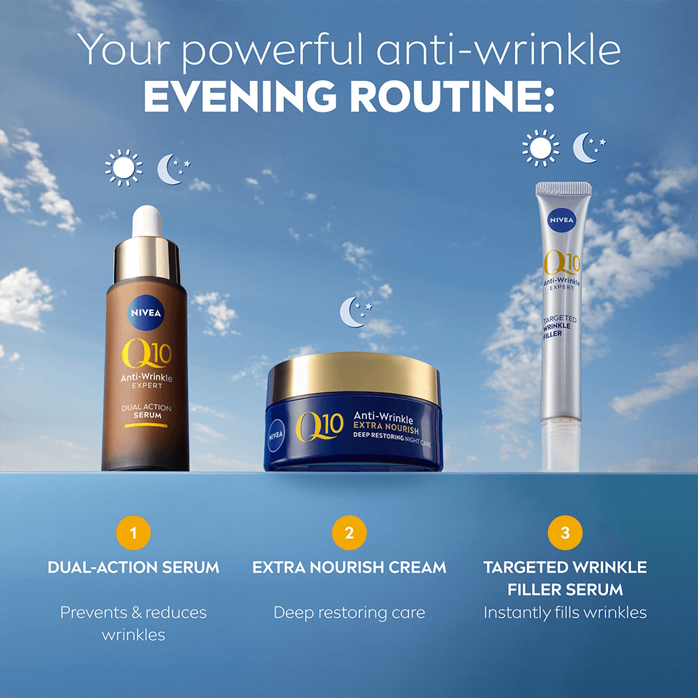 NIVEA Q10 Extra nourish night cream