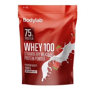 Bodylab Whey 100 Strawberry Milkshake