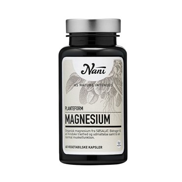 Nani Magnesium på organisk planteform, 60 stk.