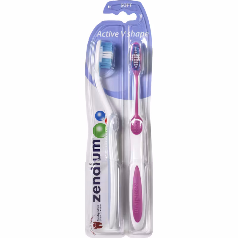 Zendium Tandbørste V-Shape Soft
