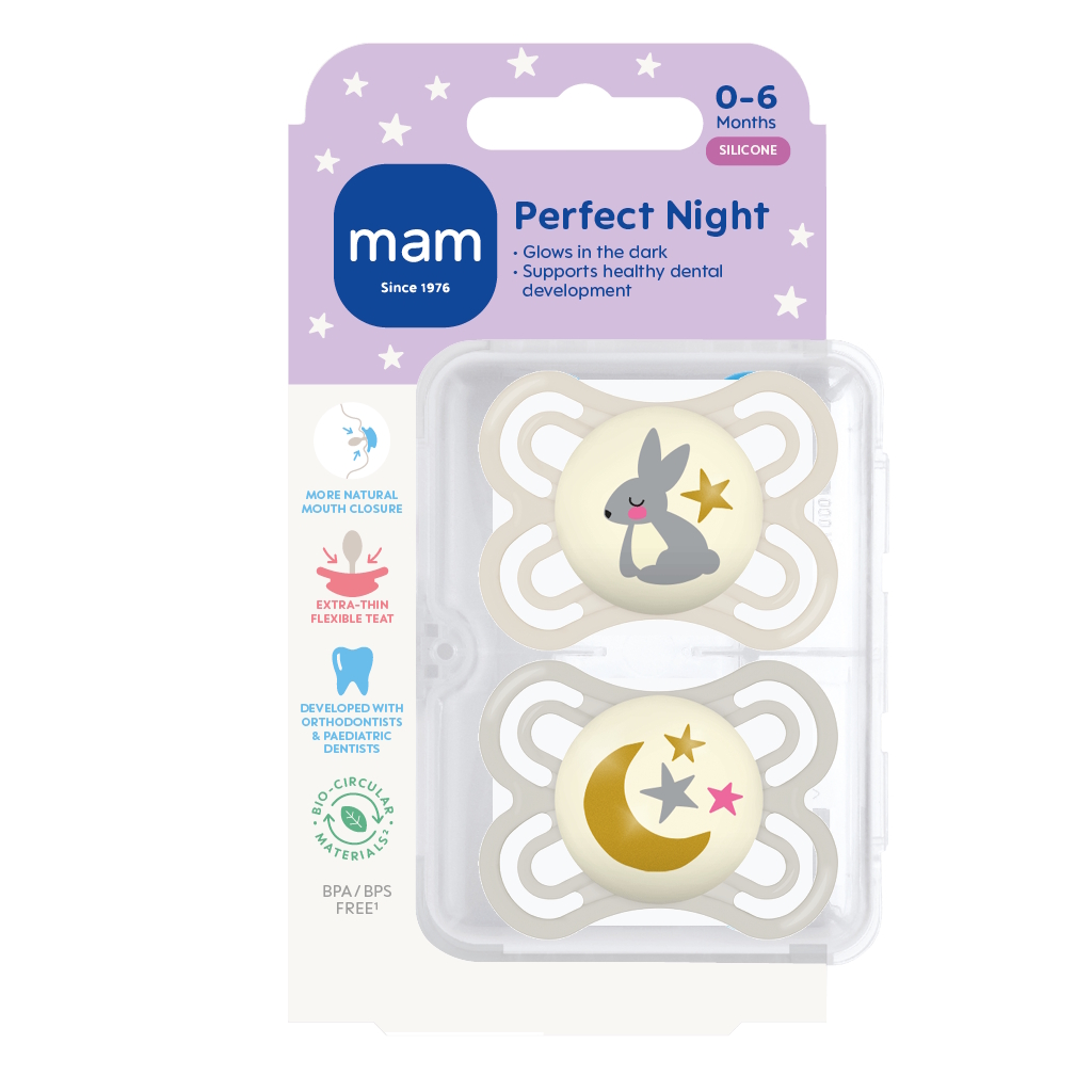 MAM Perfect Night Silk 0-6m 2p Box V Neutral