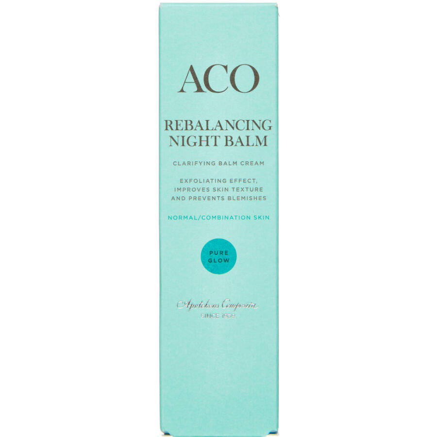 ACO Pure Glow Rebalancing Night Balm