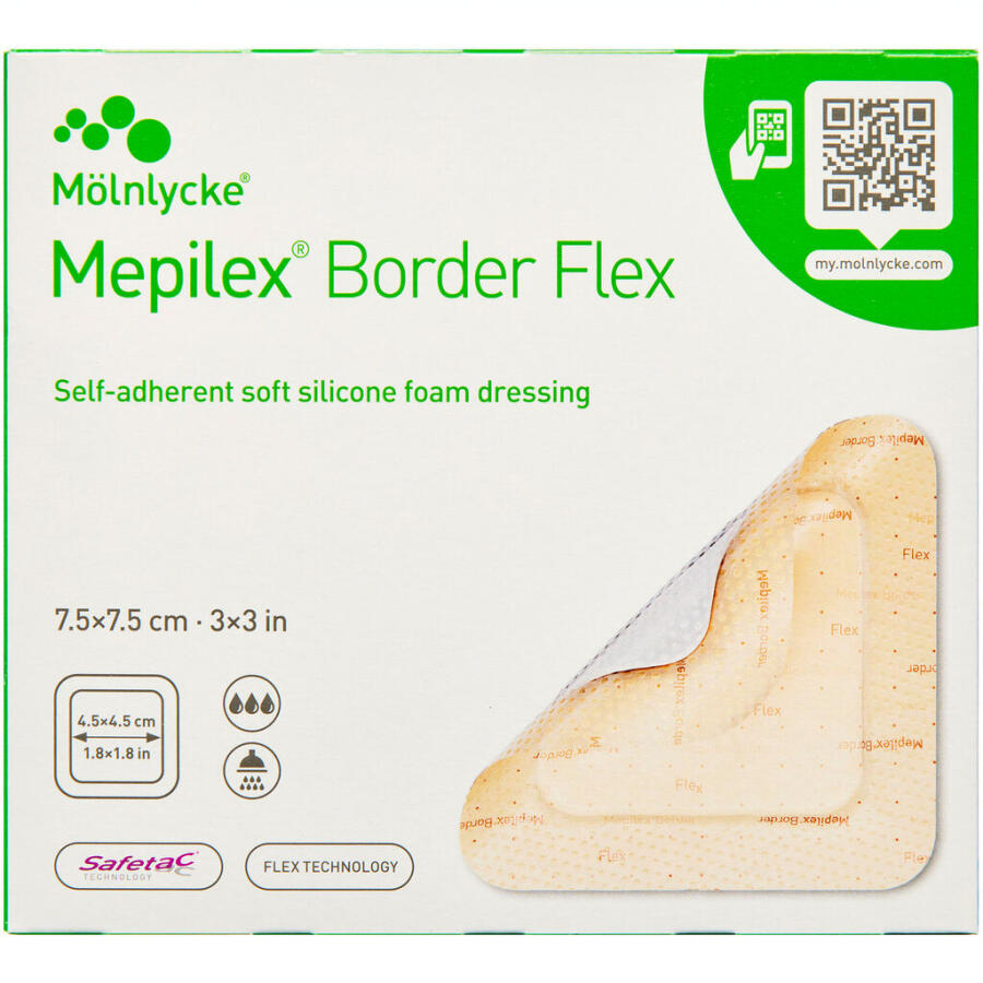 Mepilex Border Flex 7,5 x 7,5 cm