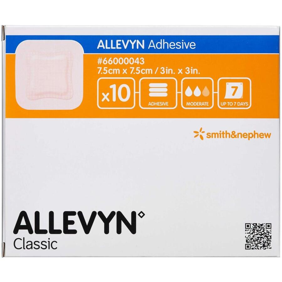 Allevyn Adhesive 7,5 x 7,5 cm