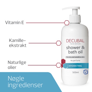 Decubal Hydrating Shower & Bath Oil