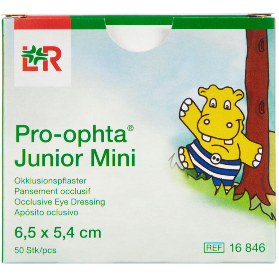 Pro-optha Junior Mini Skeleplaster 6,5 x 5,4 cm