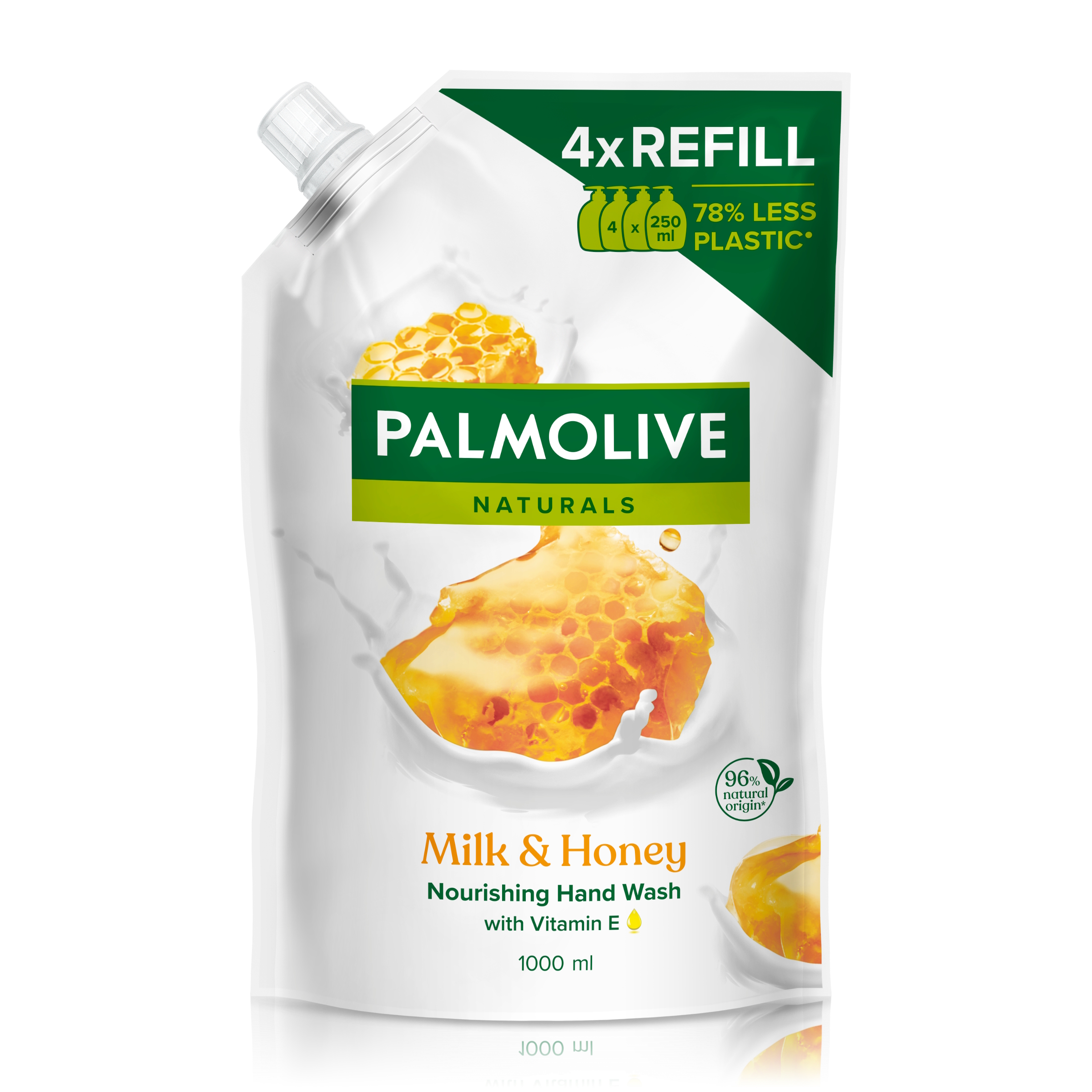 Palmolive Flyd. Håndsæbe Milk & Honey refill 500 ml.
