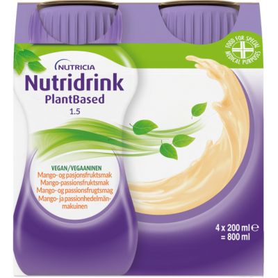 Nutridrink PlantBased Mango/Passionfrugt