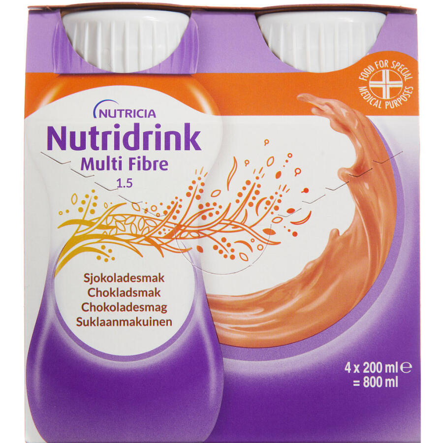 Nutridrink Multi Fibre Chokolade