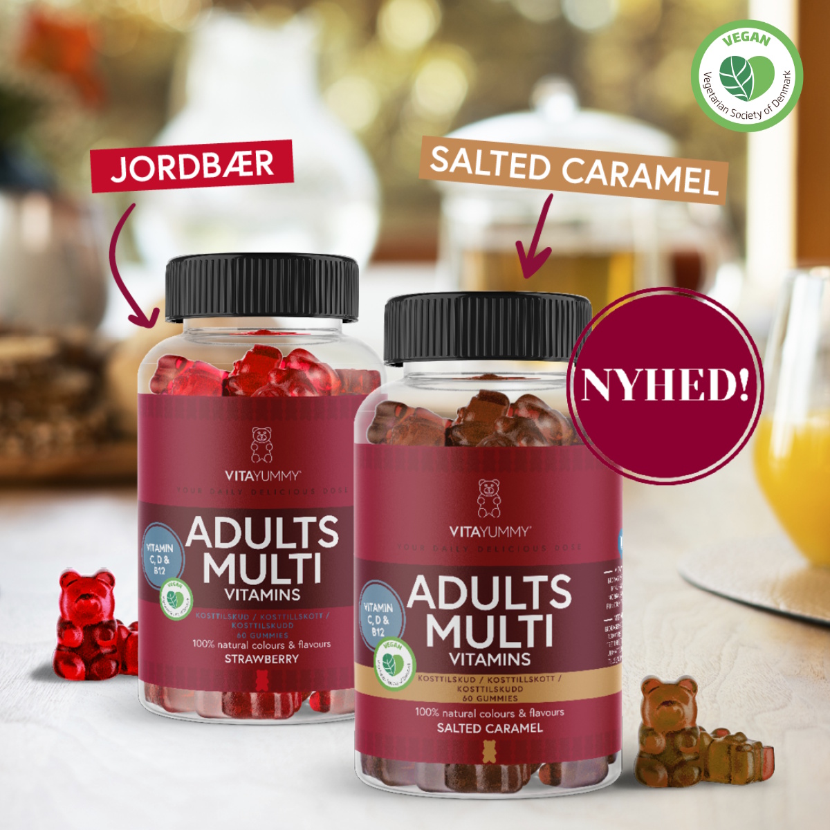 VitaYummy Adults Multi (Salted Caramel) - 60 stk.