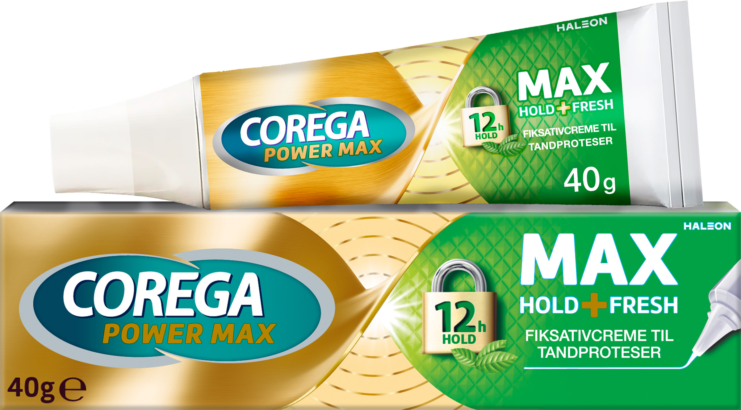 Corega max hold + fresh creme