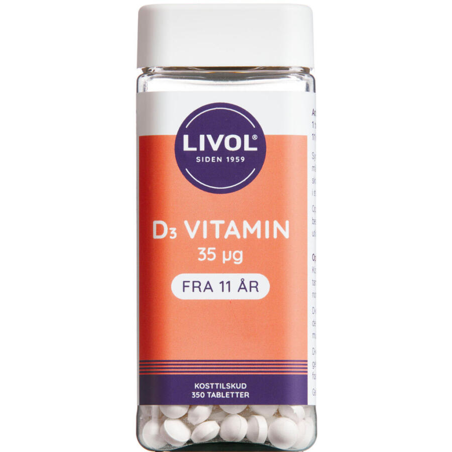 Livol D-vitamin tabl 35 mikg