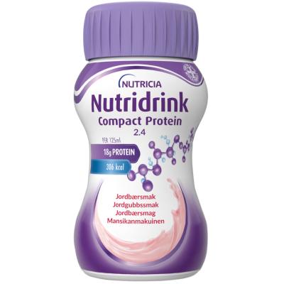 Nutridrink Compact Protein Jordbær