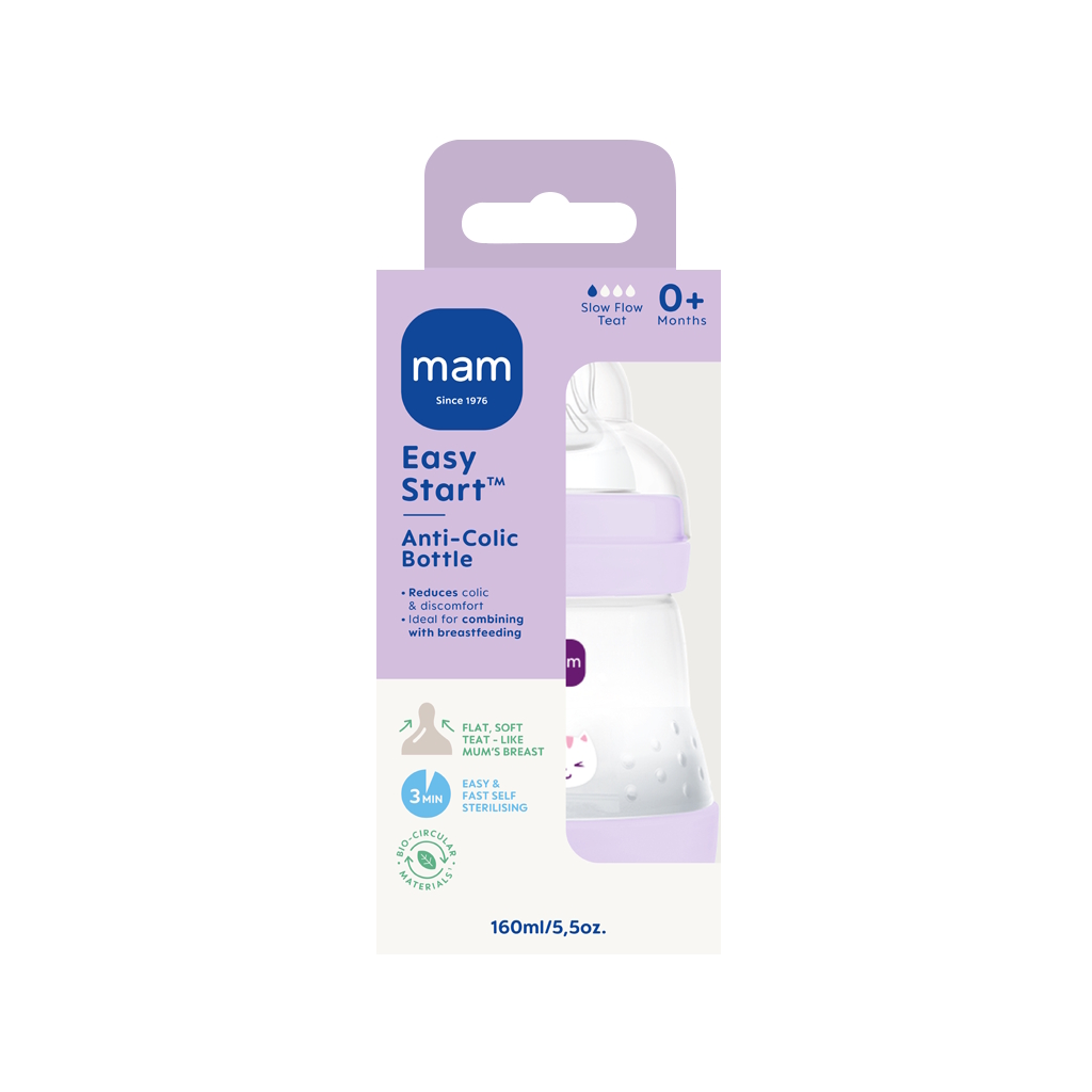 MAM Easy Start Anti-Colic 160ml 1p Pink