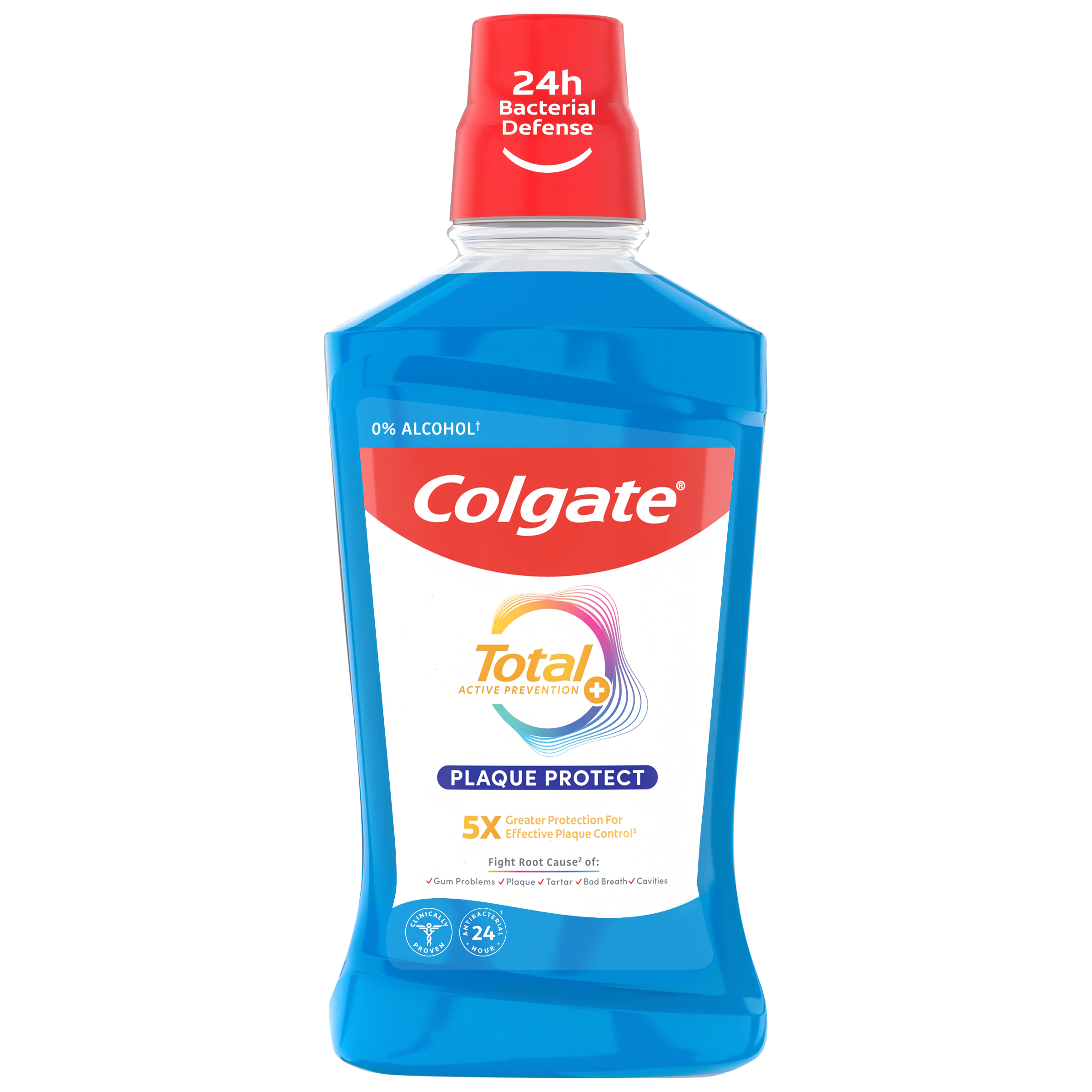 Colgate Total + Plaque Protect Mundskyl 500 ml
