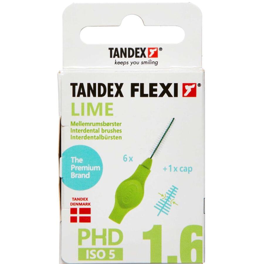 Tandex Flexi Mellemrumsbørste Lime