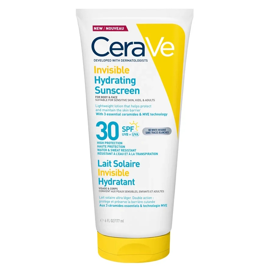 CeraVe Invisible Hydrating Sunscreen SPF 30